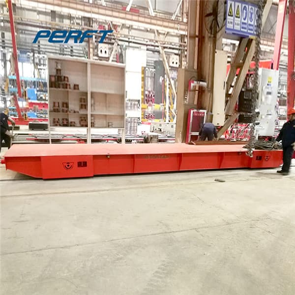 mold transfer cart with lift table 120 tons